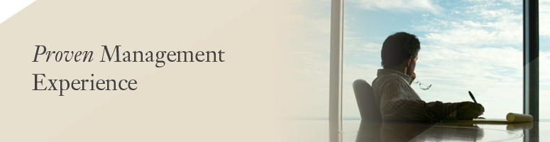 Proven Management Experience